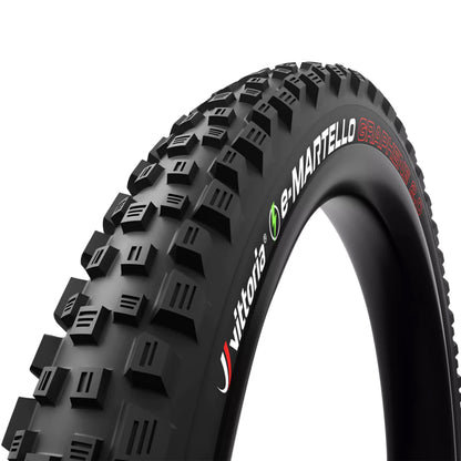 Pneu VTT Gravity - VAE 29 X 2.40 Vittoria e-Martello Enduro TNT Graphene 2.0 Noir Tubeless Ready TS (60-622) Homologué VAE e50 -Terrain Polyvalent-