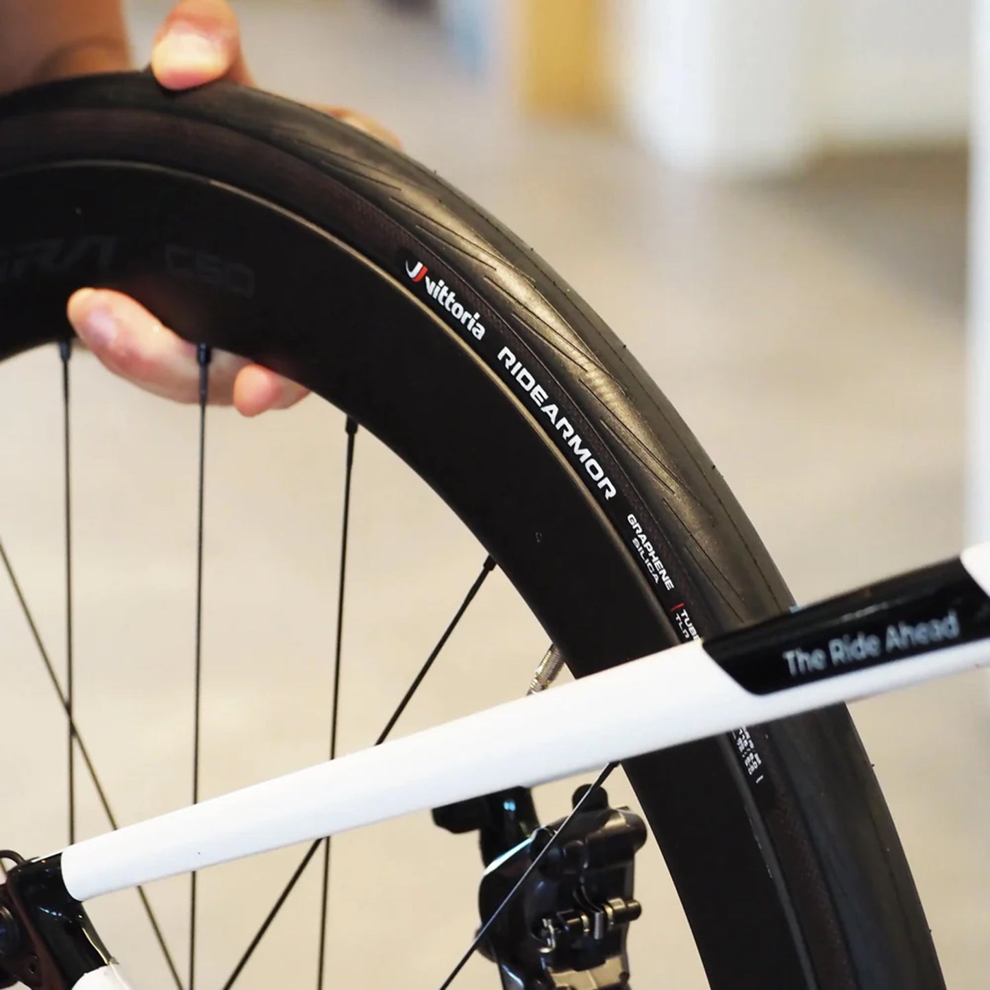 Pneu Route 700 X 30 Vittoria Ridearmor II Noir Graphene 2.0 Silica Tubeless Ready TS (30-622)