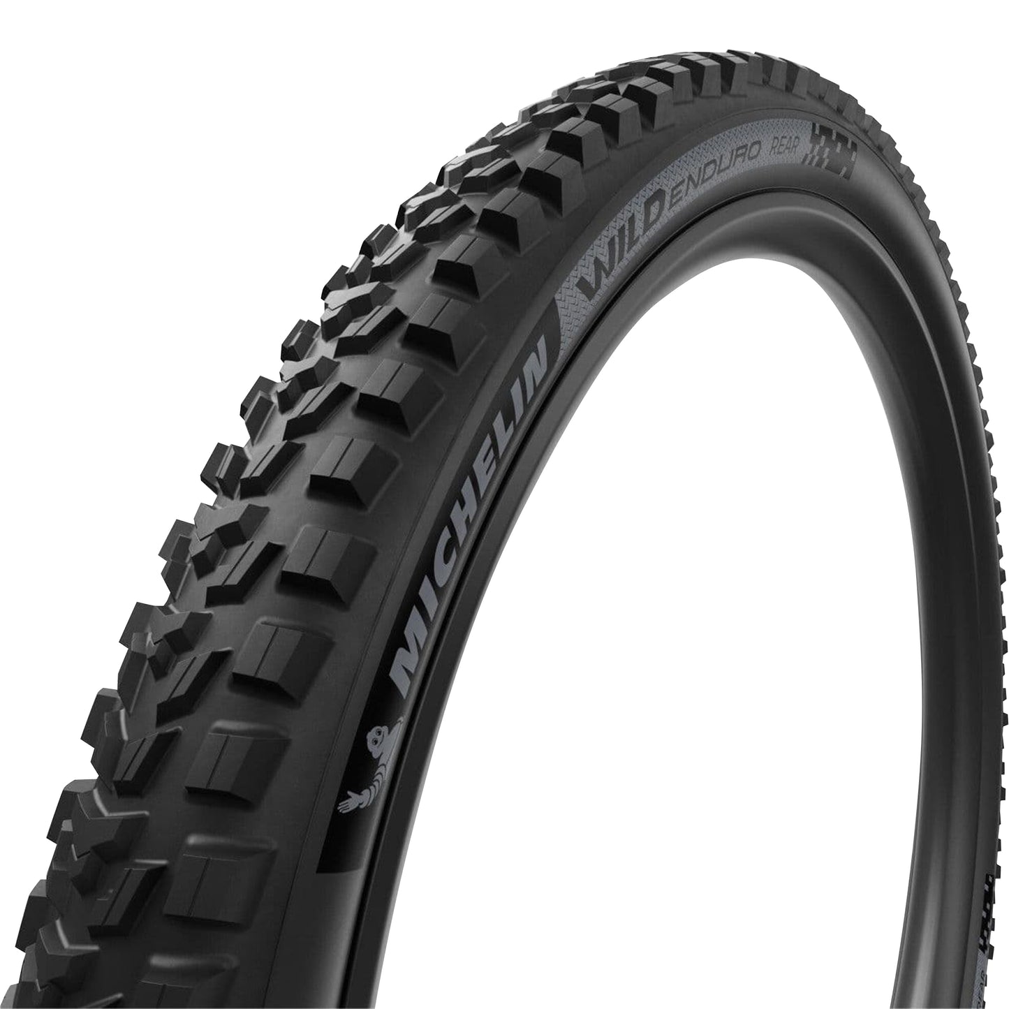 MTB Gravity Tire 29 X 2.40 Michelin Wild Enduro Rear Racing Line Tubeless Ready TS Black Dark Stickers (61-622)