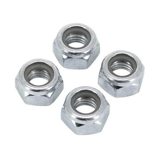 Set of 4 nuts for PCP tricycle rear wheel axle