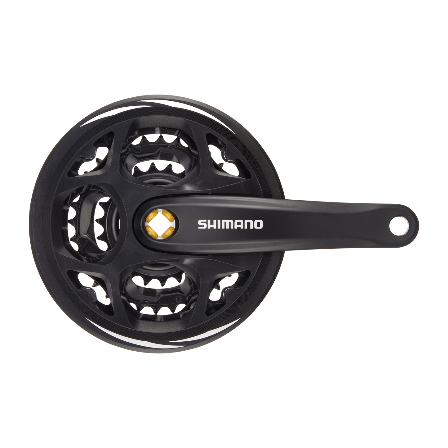 Shimano Altus MTB crankset black 170 42x32x22 123 bottom bracket casing