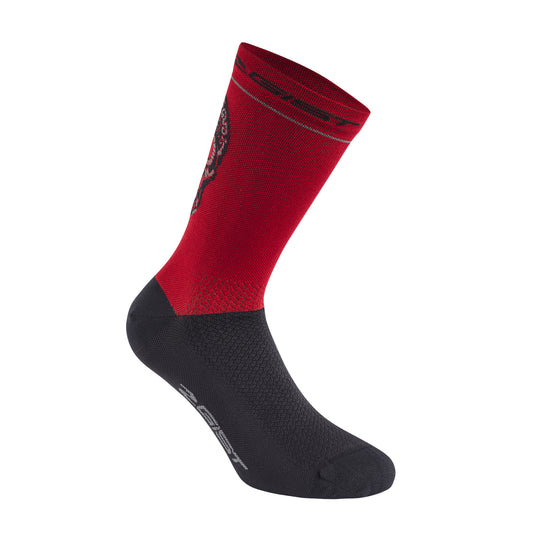 Chaussettes Socquettes Été Gist Crâne Bordeaux Hauteur 18cm