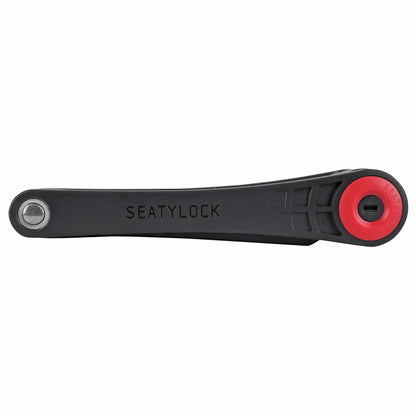 Seatylock Elite 110cm Black-Red Foldable Key Bicycle Lock - FUB 2-Star Approved - ART3