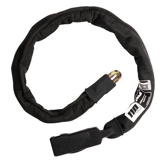 Seatylock Viking Gold key chain bicycle lock, 10 mm links, 110 cm, sold individually, Sold Secure Gold approved - FUB 2-star approved