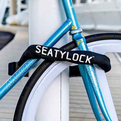 Seatylock Viking Gold key chain bicycle lock, 10 mm links, 110 cm, sold individually, Sold Secure Gold approved - FUB 2-star approved