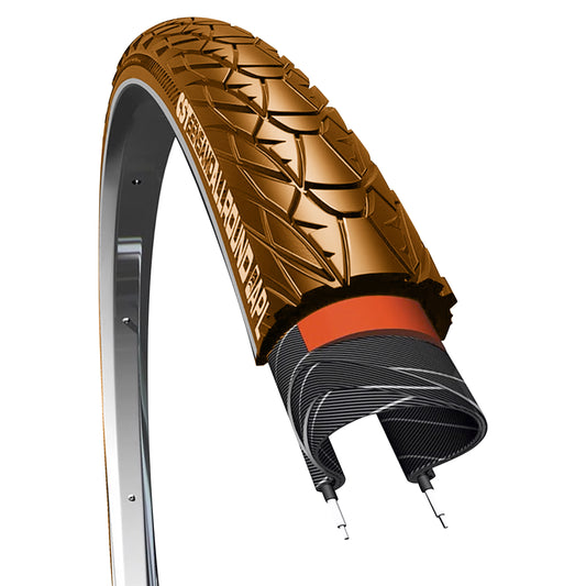 Hybrid City Tire 700 X 32 CST Sensamo Brown Reflex Sidewall TR (32-622)