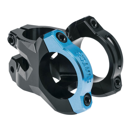 Potence VTT Switch Rocker noir-bleu pour cintre 35 L35 DH
