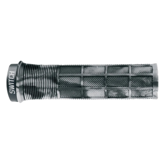 City MTB Switch Supergrip lock-on grips smoke white