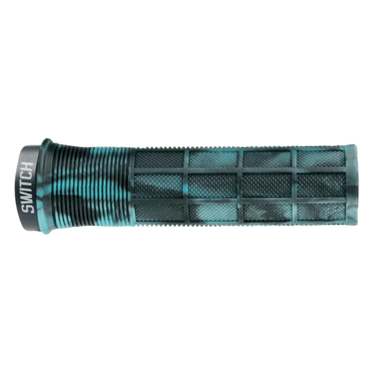 City Mountain Bike Grips Switch Supergrip lock-on light blue smoke
