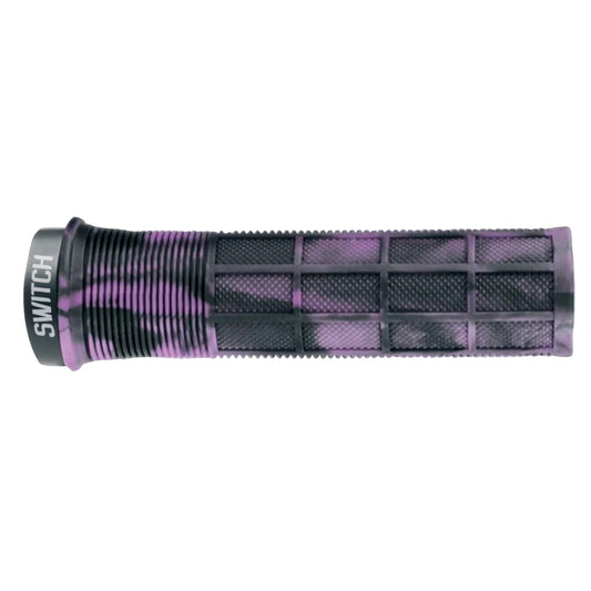 City MTB Switch Supergrip lock-on grips smoke violet