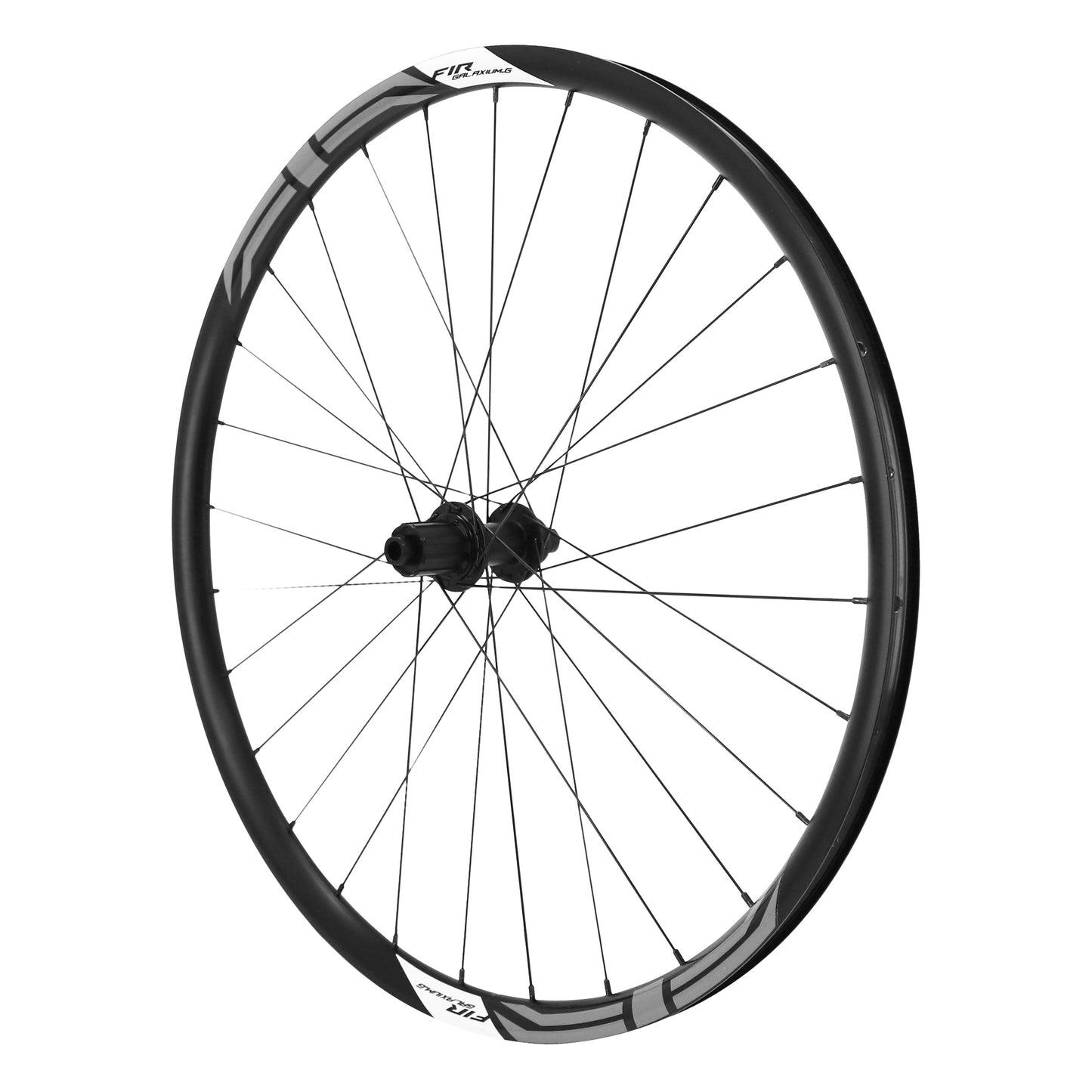 Roues gravel disque 700 Fir Galaxium Centerlock noir Shimano SH 11-10V