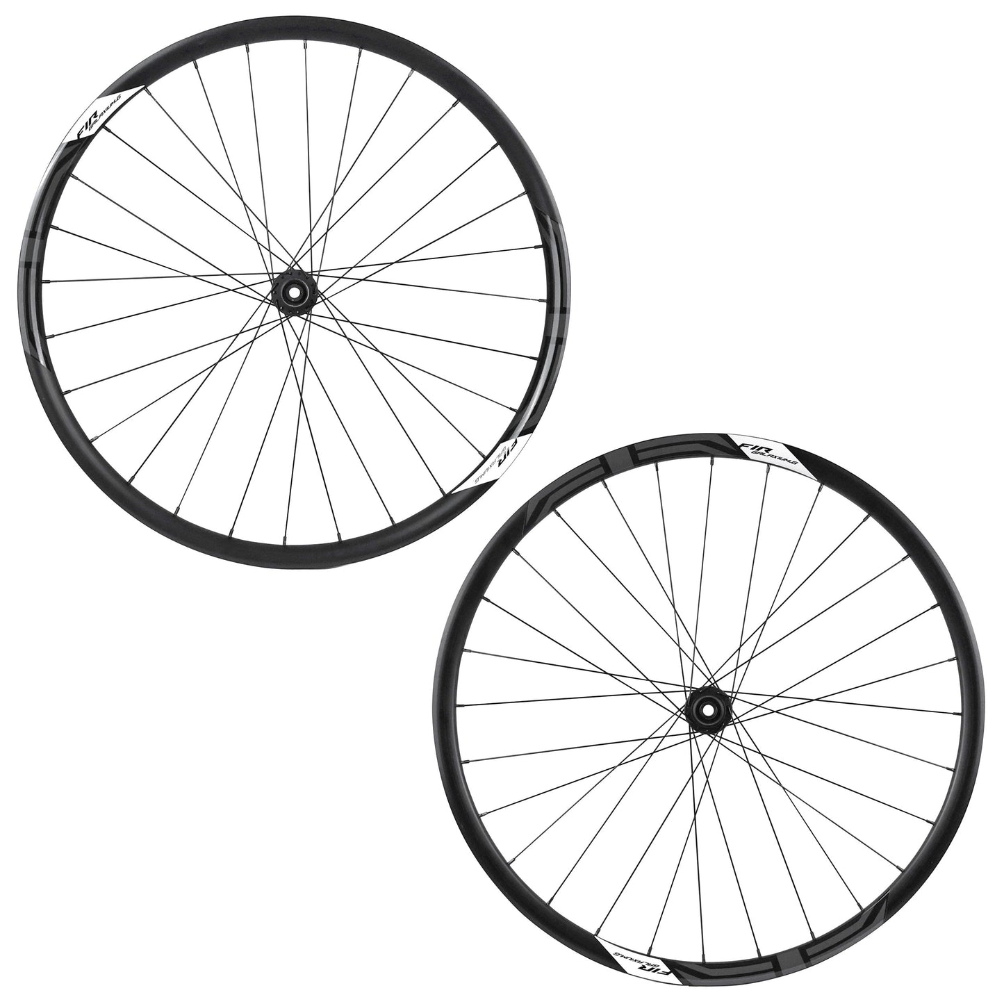 Roues gravel disque 700 Fir Galaxium Centerlock noir Shimano Microspline 12V