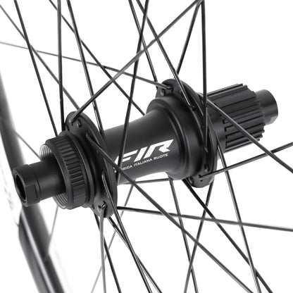 Roues gravel disque 700 Fir Galaxium Centerlock noir Shimano Microspline 12V