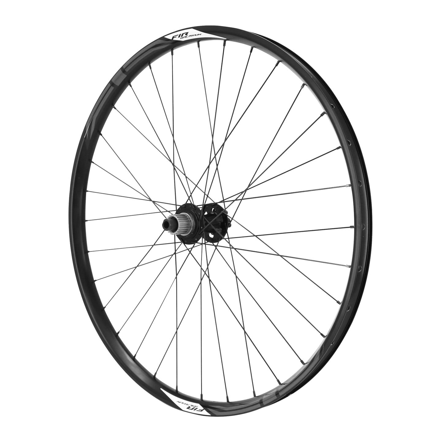 Roues VTT disque 29" Fir Galaxium E.Bike 6 trous noir Shimano Microspline 12V