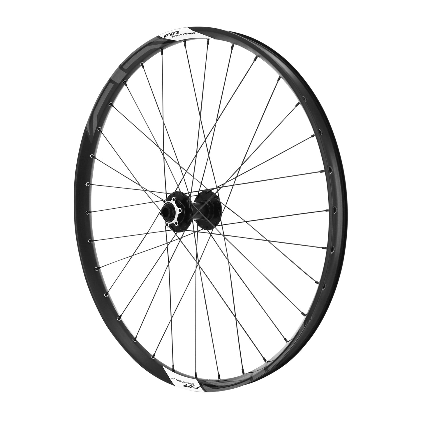 Roues VTT disque 27.5" Fir Galaxium E.Bike 6 trous noir Shimano SH 12-11-10-9V