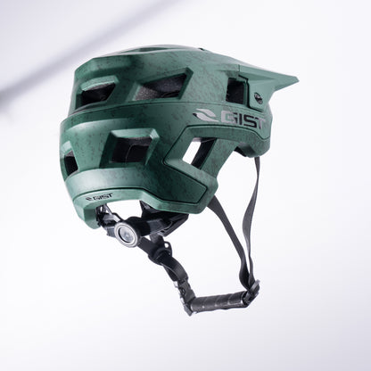 Gist Adult MTB Scrub Green In-Mold Cycling Helmet