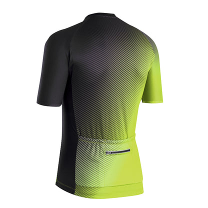 Maillot vélo homme Gist Flow MC jaune fluo
