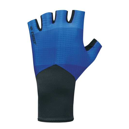 Gist Speed short cycling gloves black / blue without velcro