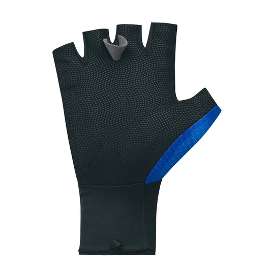 Gist Speed short cycling gloves black / blue without velcro