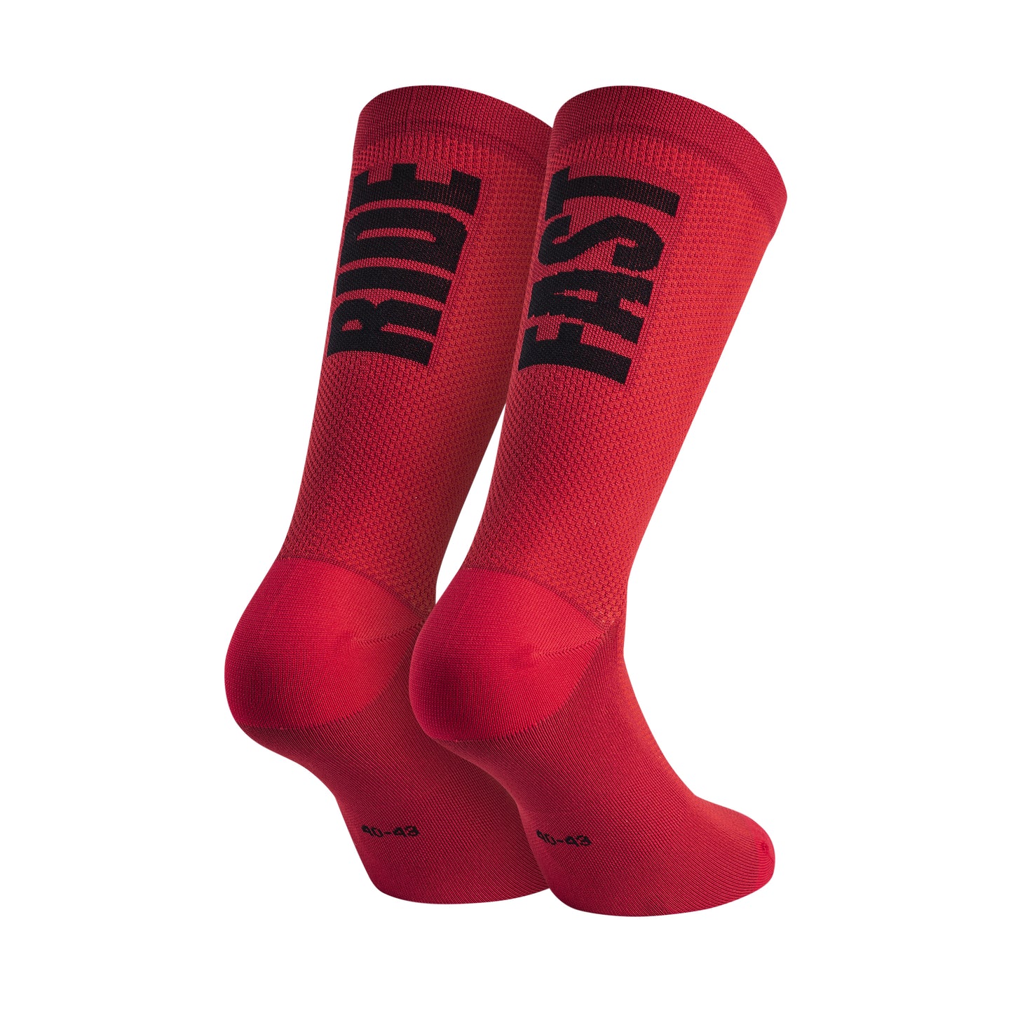 Chaussettes Socquettes Été Gist Ride Fast Rouge Antibactérien Hauteur 22cm