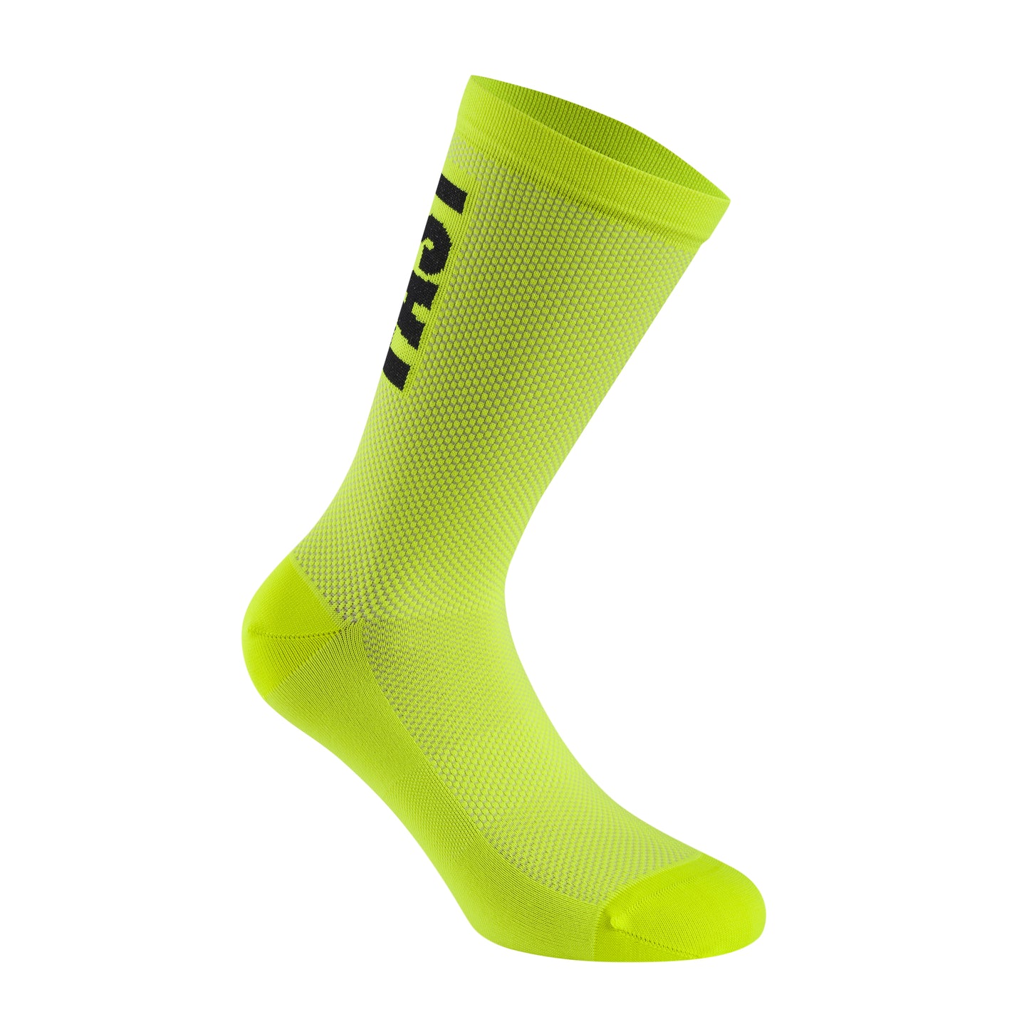Chaussettes Socquettes Été Gist Ride Fast Jaune Fluo Antibactérien Hauteur 22cm