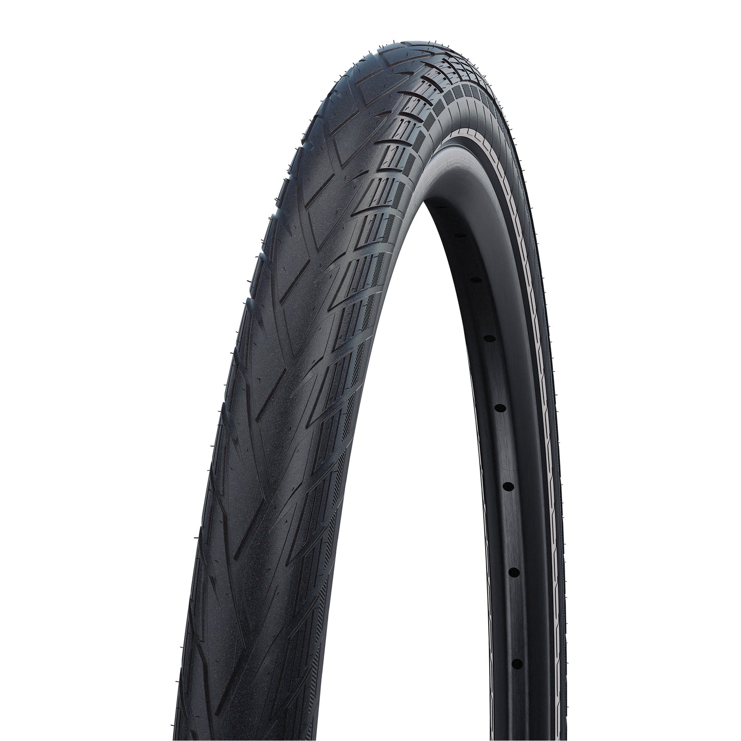 Pneu VTC Urbain 700 X 47 (29 x 1,75) Schwalbe Energizer Noir TR (47-622) flanc Reflex Compatible VAE