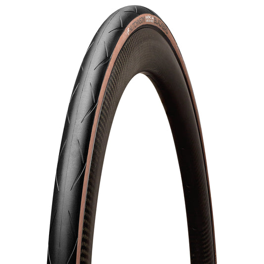 Hutchinson Blackbird Tubeless Ready Storm TS Black-Tan Road Tyre 700 X 26 (26-622)