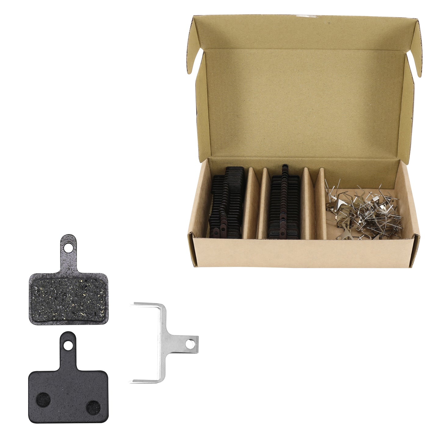 Plaquettes frein VTT Newton Organic pour Shimano Deore box 25