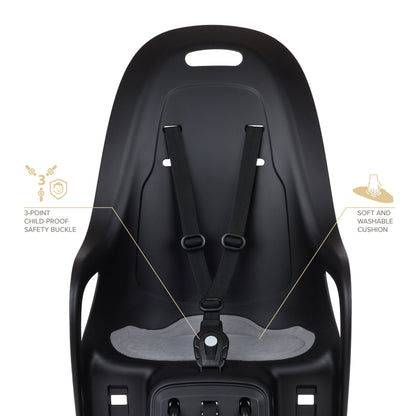Siège enfant arrière Polisport Koari MIK HD porte-bagage