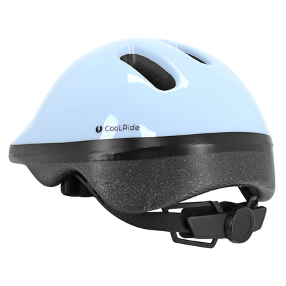 Casque vélo enfant-bébé coolride bleu avec molette de réglage