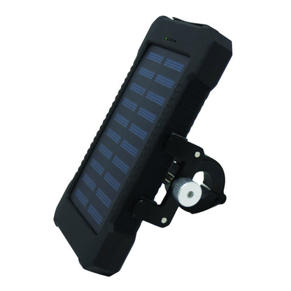 Coolride universal aluminum smartphone-phone holder with handlebar mount and solar battery sold individually