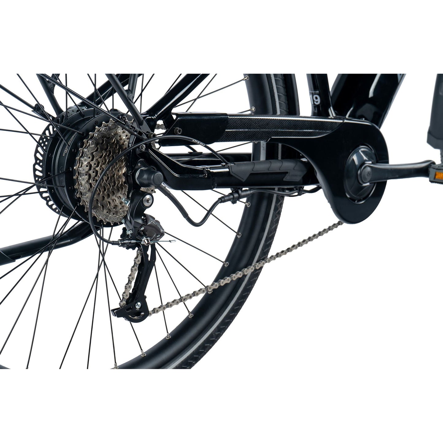 Electric trekking bike 29 Leader Fox Sandy H black Bafang AR 20Ah