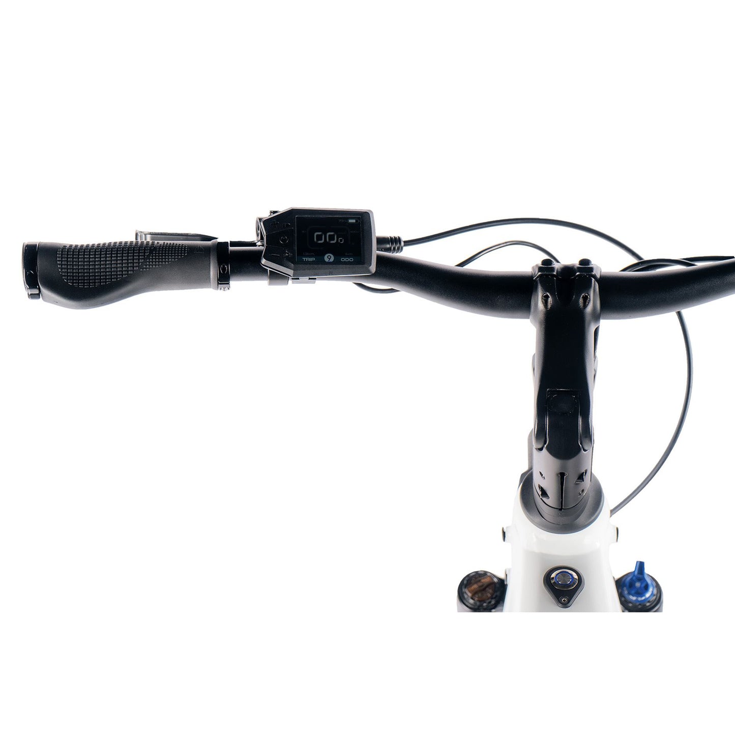 Vélo électrique VTC 29 Leader Fox Sandy F blanc Bafang AR 20Ah