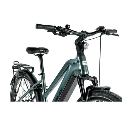 Electric Hybrid Bike 29 Leader Fox Sandy F Emerald Green Bafang AR 20Ah