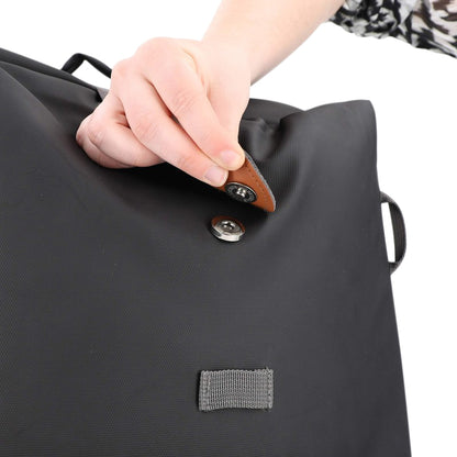 Sacoche arrière vélo double Hapo.g roll-Top 2x25l noir 61x33x16cm / fixation sangles réglables et velcros sur porte bagage