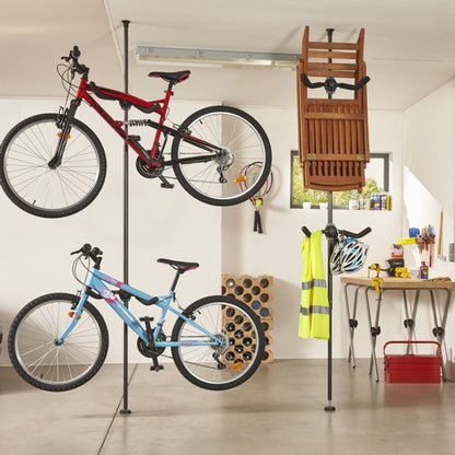 Support vélo plafond PCP 2 vélos sol/plafond