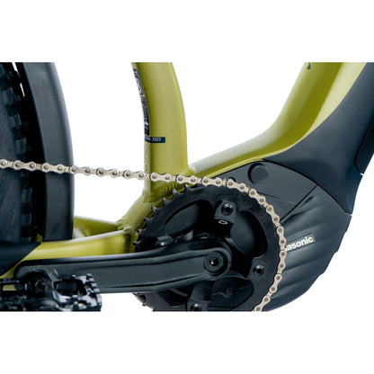 Electric mountain bike Fat Bike 26 Leader Fox Brasa green Panasonic GX 20Ah