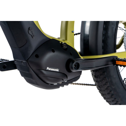 Electric mountain bike Fat Bike 26 Leader Fox Brasa green Panasonic GX 20Ah