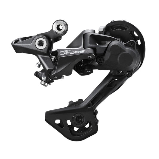 Shimano 11-10s. Deore M5120 black Shadow+ SGS mountain bike rear derailleur (workshop installation)
