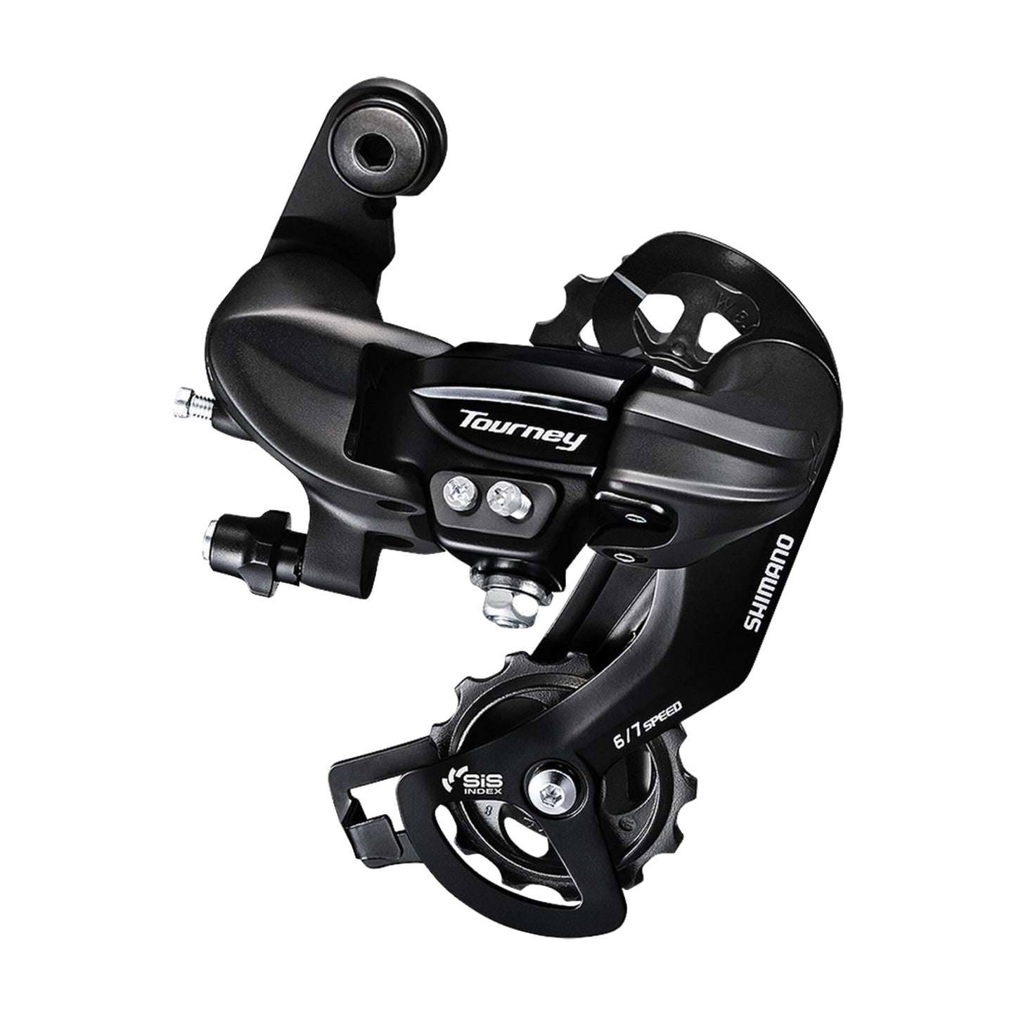 Dérailleur VTT arrière Shimano ty300 6-7v. tourney à visser (montage atelier)