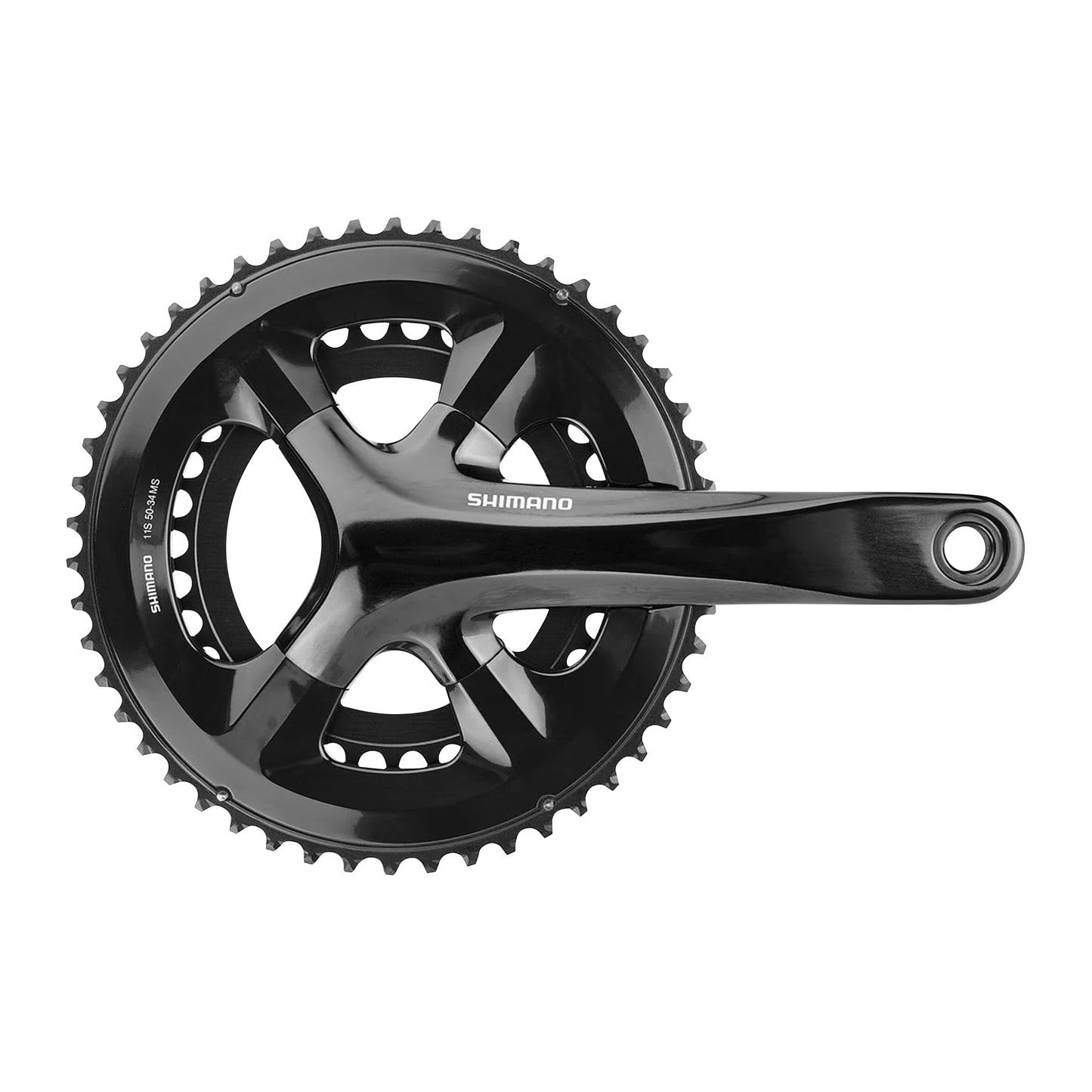 Shimano RS510 Black Road Crankset 172.5 50x34