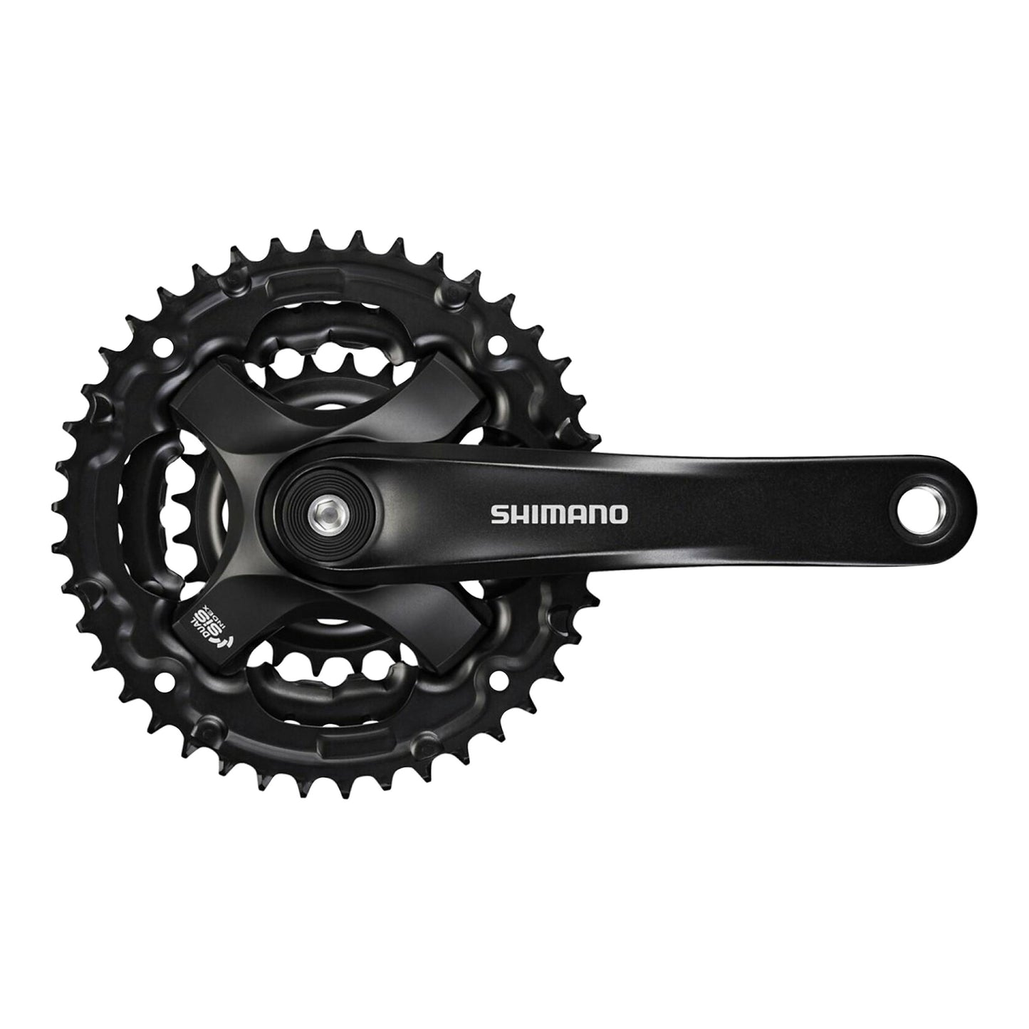 Shimano TY501 Black MTB Crankset 170 42x34x24 bottom bracket 122