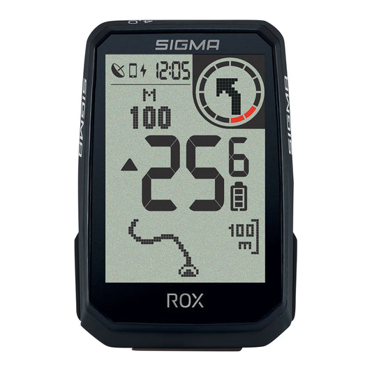 Compteur Sigma rox4.0 Gps endurance noir altimètre (autonomie 41 heures)