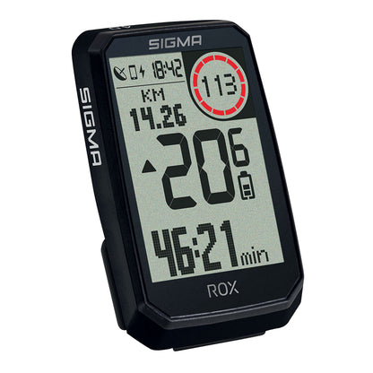 Sigma Rox 4.0 GPS Endurance Computer Black Altimeter (41-hour battery life)