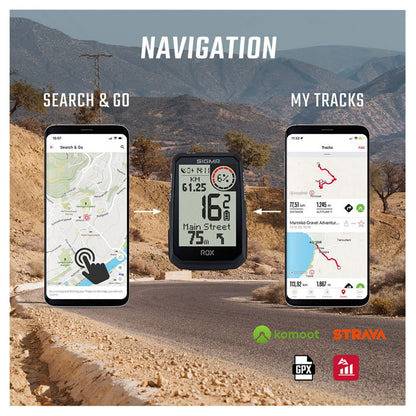 Sigma Rox 4.0 GPS Endurance Computer Black Altimeter (41-hour battery life)
