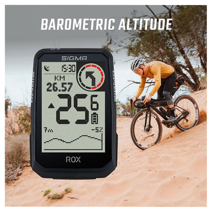 Sigma Rox 4.0 GPS Endurance Computer Black Altimeter (41-hour battery life)