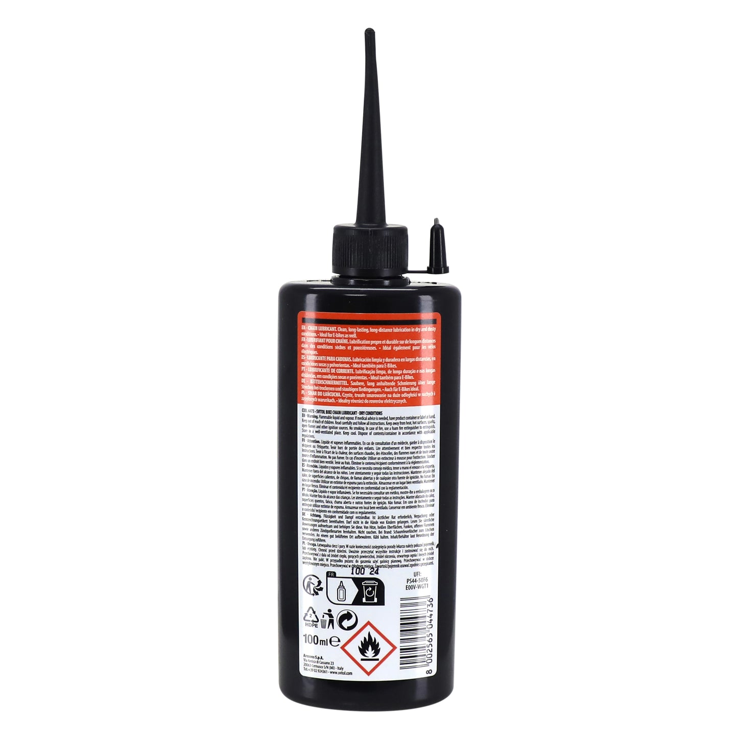 Lubrifiant vélo chaîne Arexons svitol condition sèche (burette 100ml)