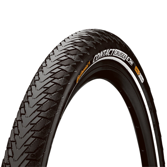 Tire City E-bike 20 X 2.00 Continental Contact Cruiser Black TR Reflex Sidewall (50-406) E-bike Compatible (E)