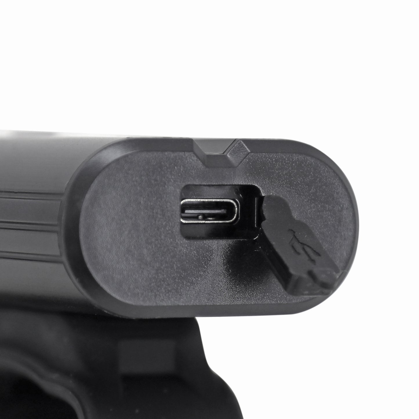 Frontsoom USB rechargeable bike light for handlebars, 500 lumens, 3 modes, 4-8 hour battery life, black PCP