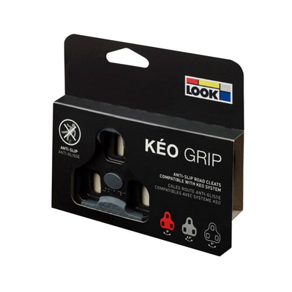 Look Keo Grip Pedal Cleats Black 0° (Pair)